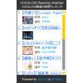 VOCALOID Ranking Watcher ブログパーツ
