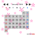calendar / 万年カレンダーブログパーツ