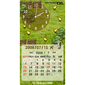 箱庭生活 ひつじ村DS　ブログパーツ時計・カレンダー
